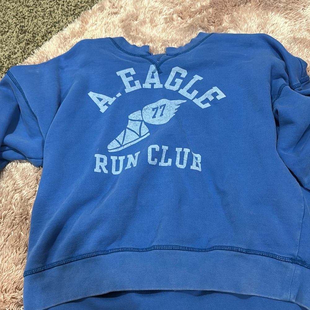 American Eagle goal run club sweatshirt